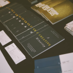 Marketing Materials - Dark Business Cards